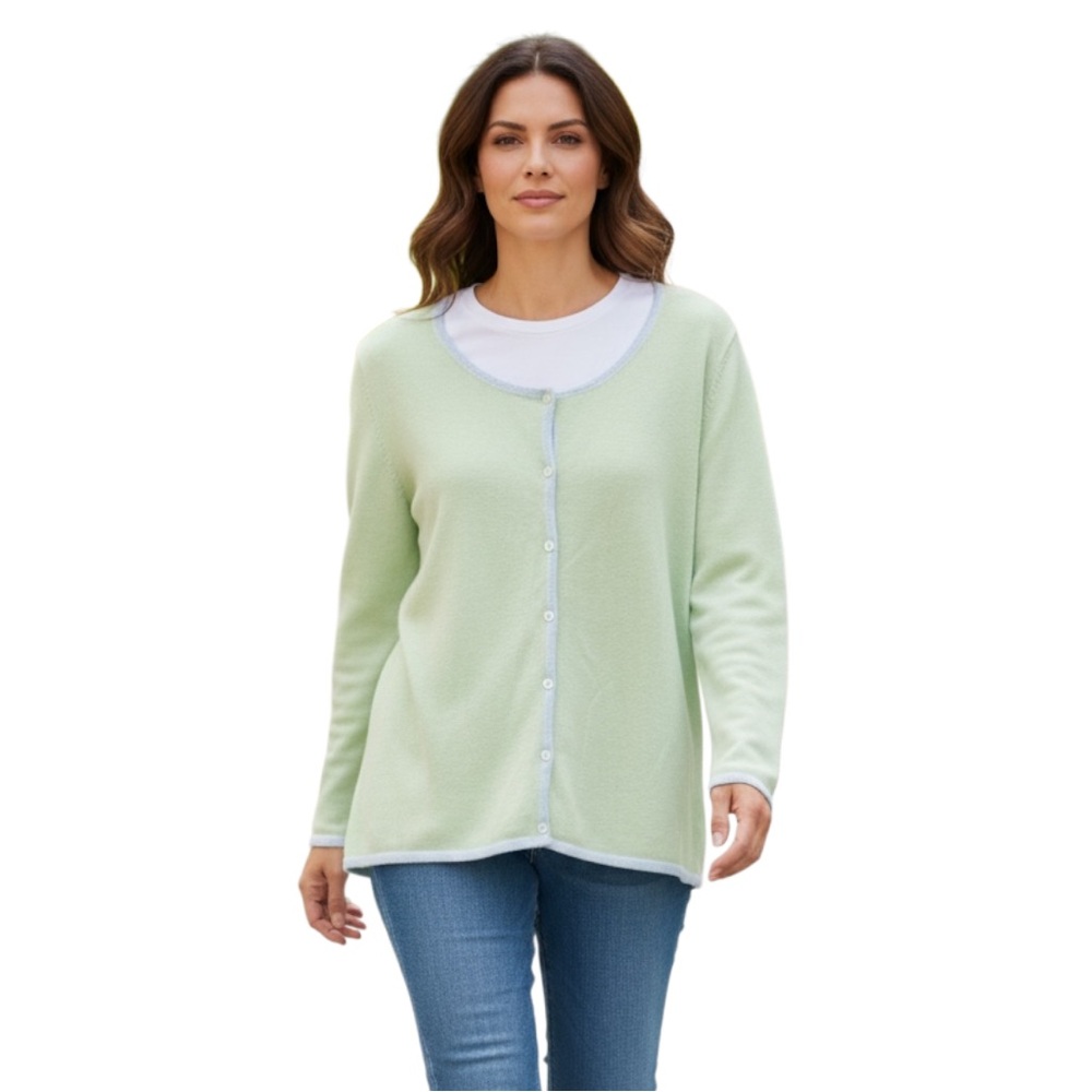 Lady M Chic Mint Green Cardigan